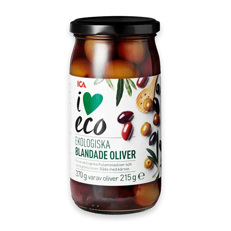 Oliver Blandade med kärnor Ekologisk 370g