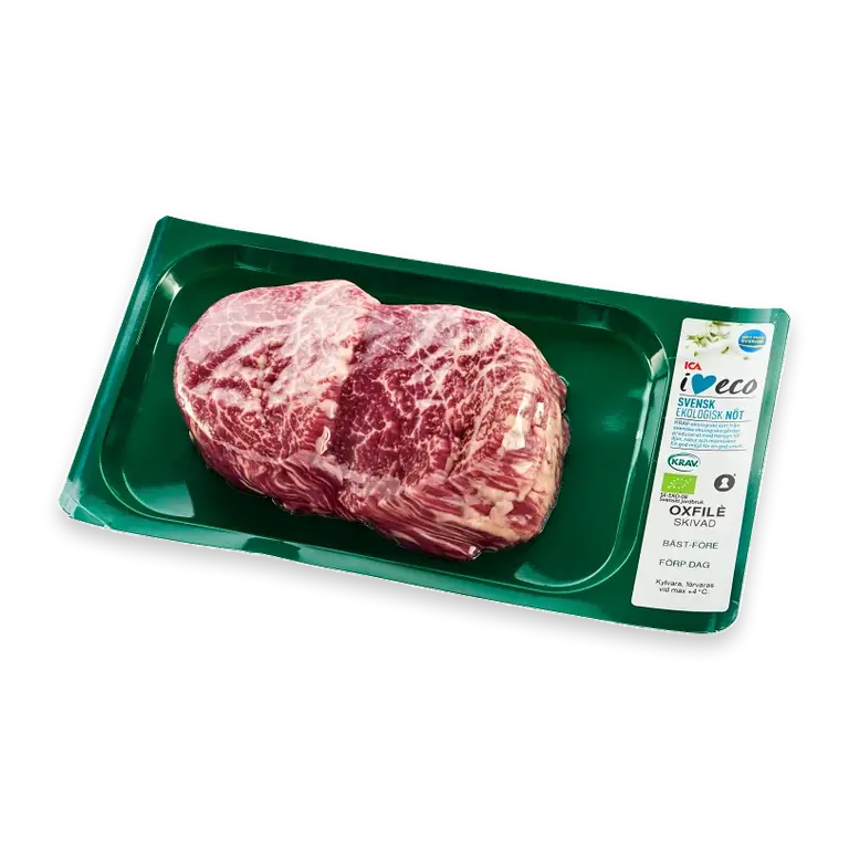 Oxfilé Färsk Skivad ca 375g KRAV
