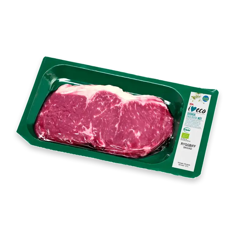 Ryggbiff Frystinad 200g KRAV
