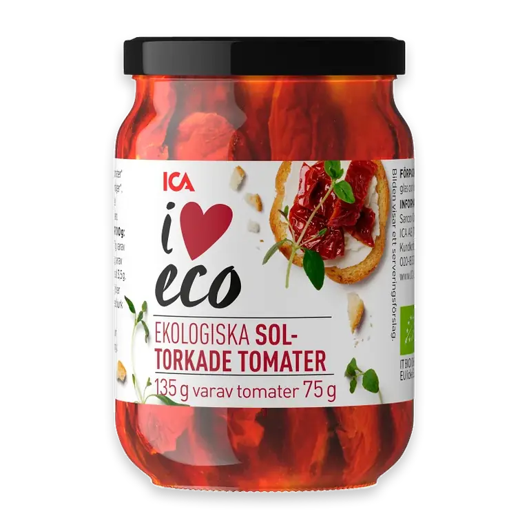 Soltorkade tomater Ekologisk 135g