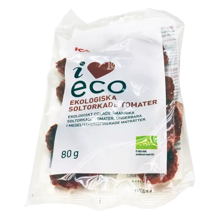 Soltorkade tomater Ekologiska 80g