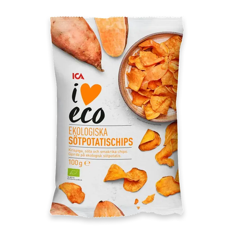 Sötpotatischips 100g