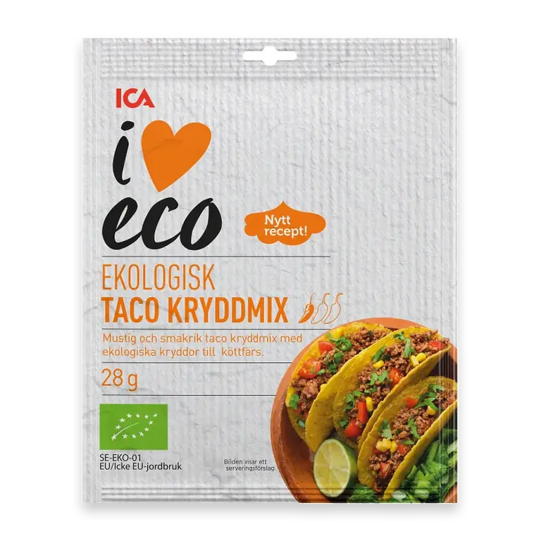 Taco Kryddmix Ekologisk 28g