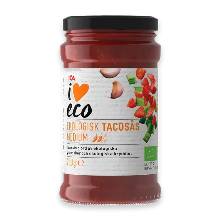 Tacosås Ekologisk 230g