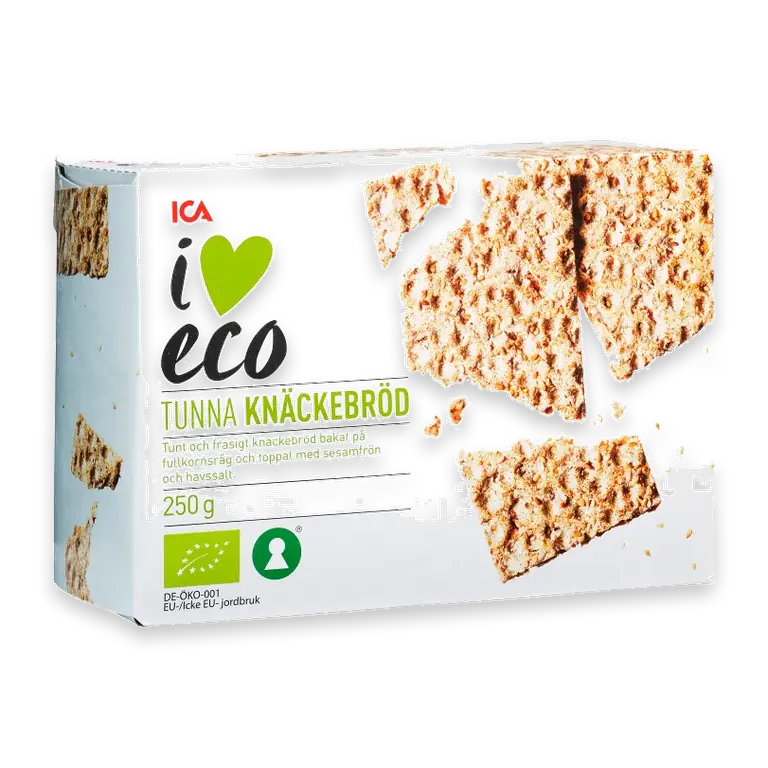 Tunt knäckebröd Ekologisk 250g
