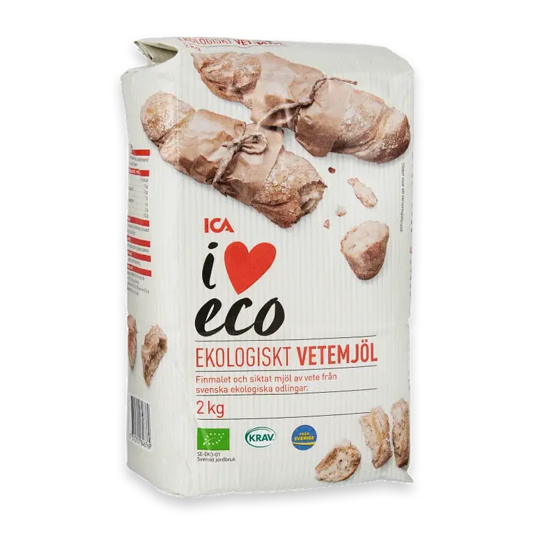 Vetemjöl 2kg KRAV