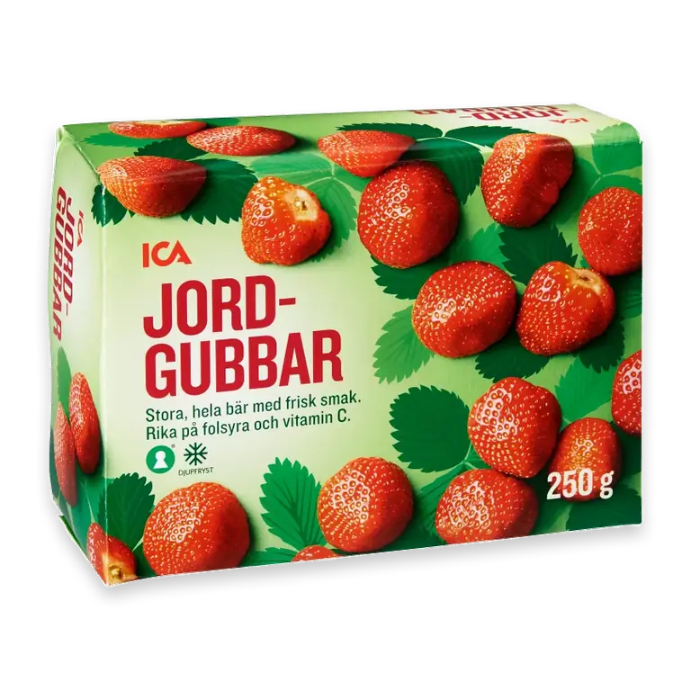 Jordgubbar Fryst 250g