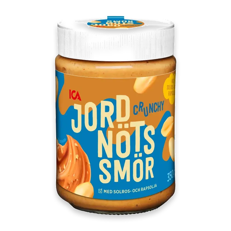Jordnötssmör crunchy 350g