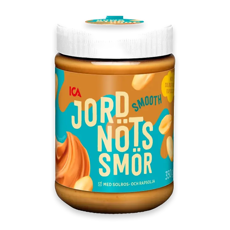 Jordnötssmör smooth 350g