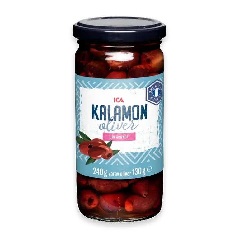 Kalamonoliver urkärnade 240g