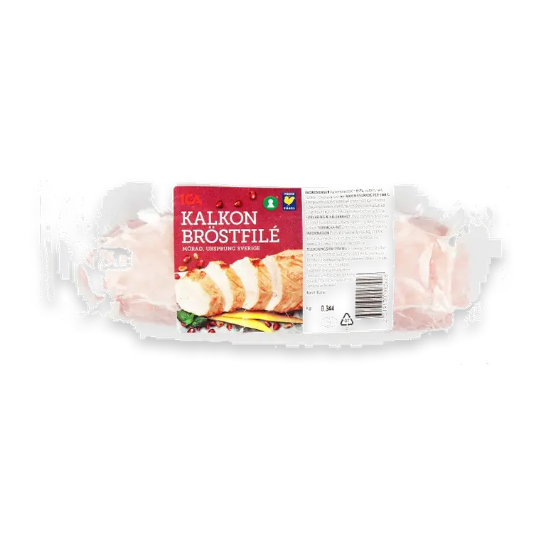 Kalkonbröstfile Fryst ca 450g