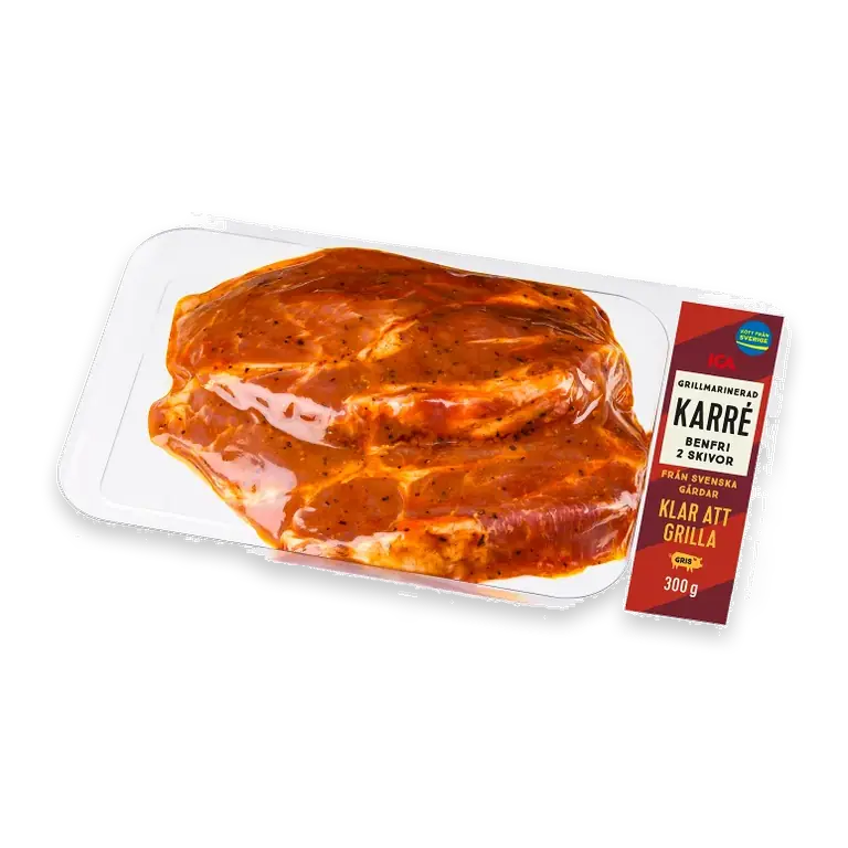 Karré BBQ Skivad Benfri 300g