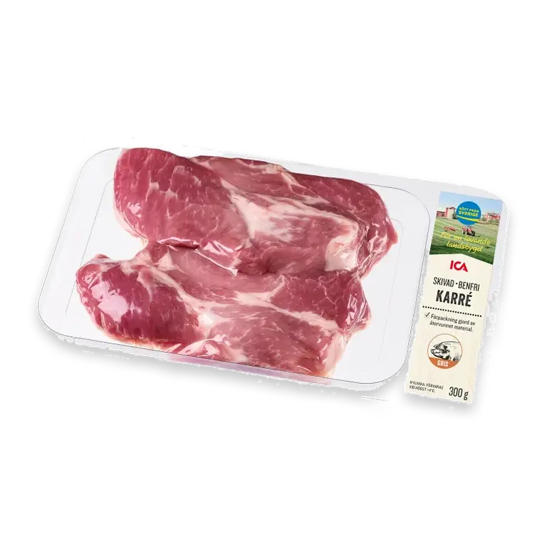 Karré Färsk Skivad Benfri 300g