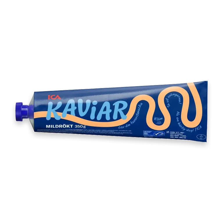 Kaviar mildrökt 350g