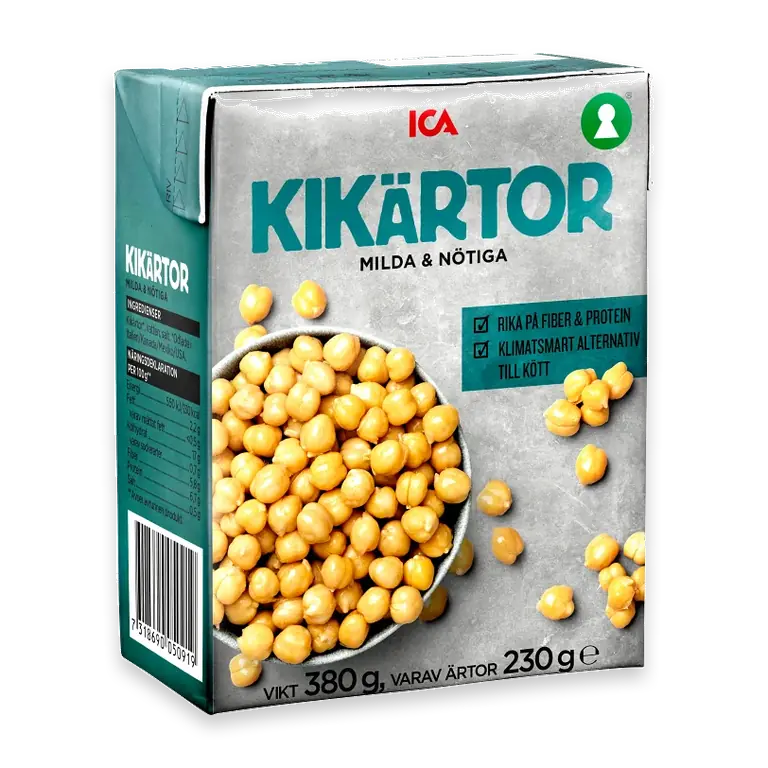 Kikärtor 380g
