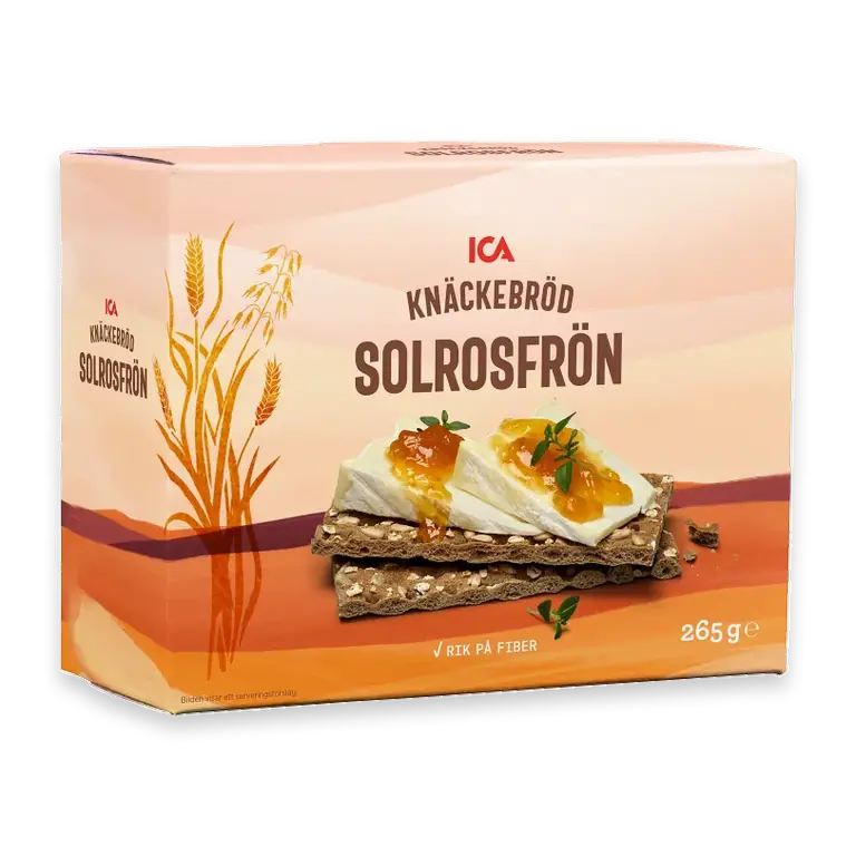 Knäckebröd Solrosfrön 265g
