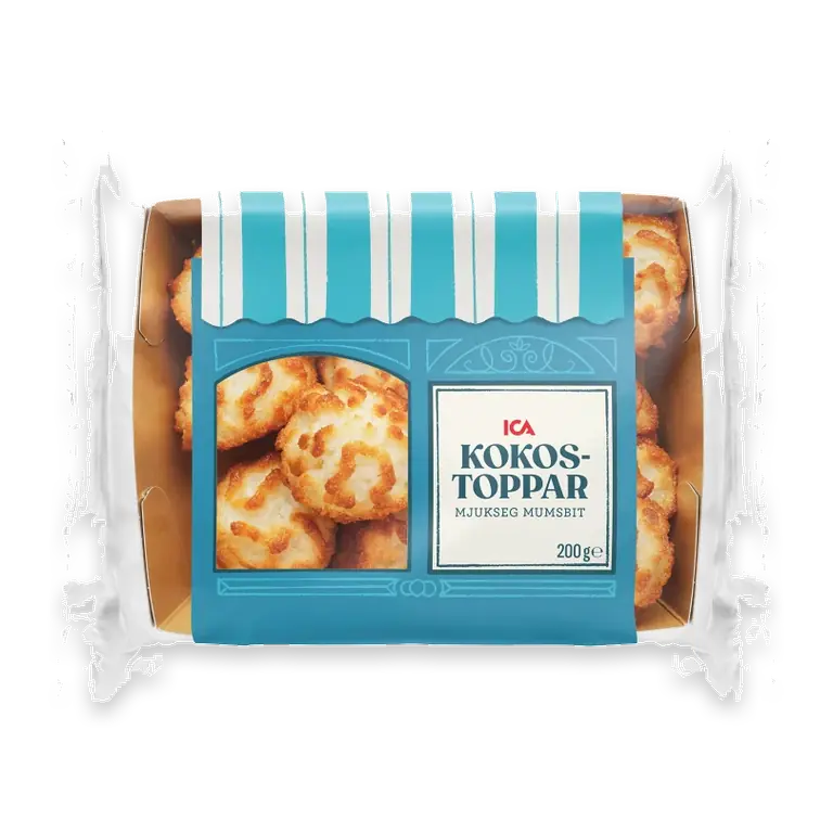 Kokostoppar 200g