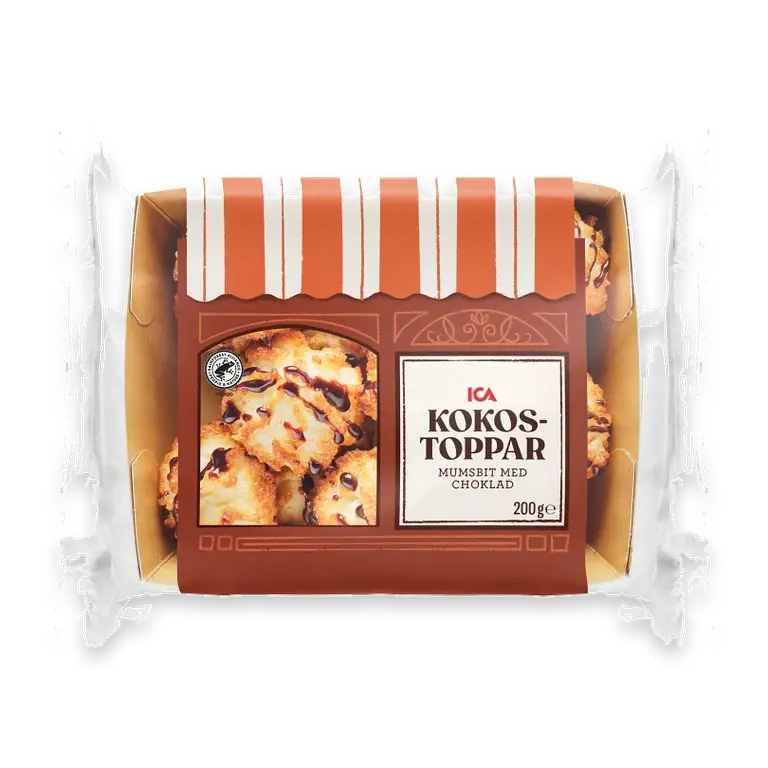 Kokostoppar Choklad 200g