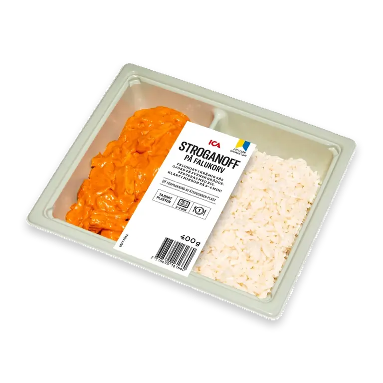 Korvstroganoff med ris 400g