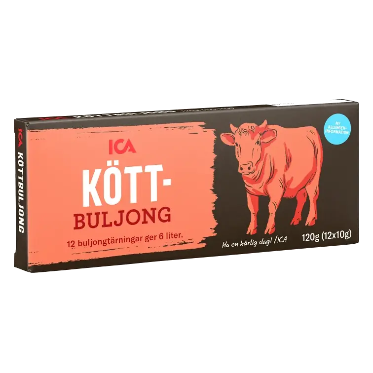 Köttbuljong tärningar 120g