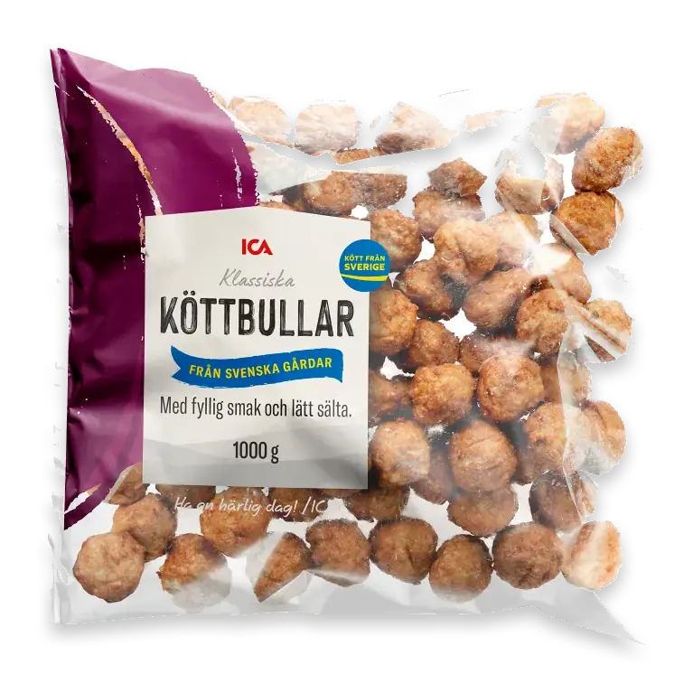 Köttbullar Stekta Färska 1kg
