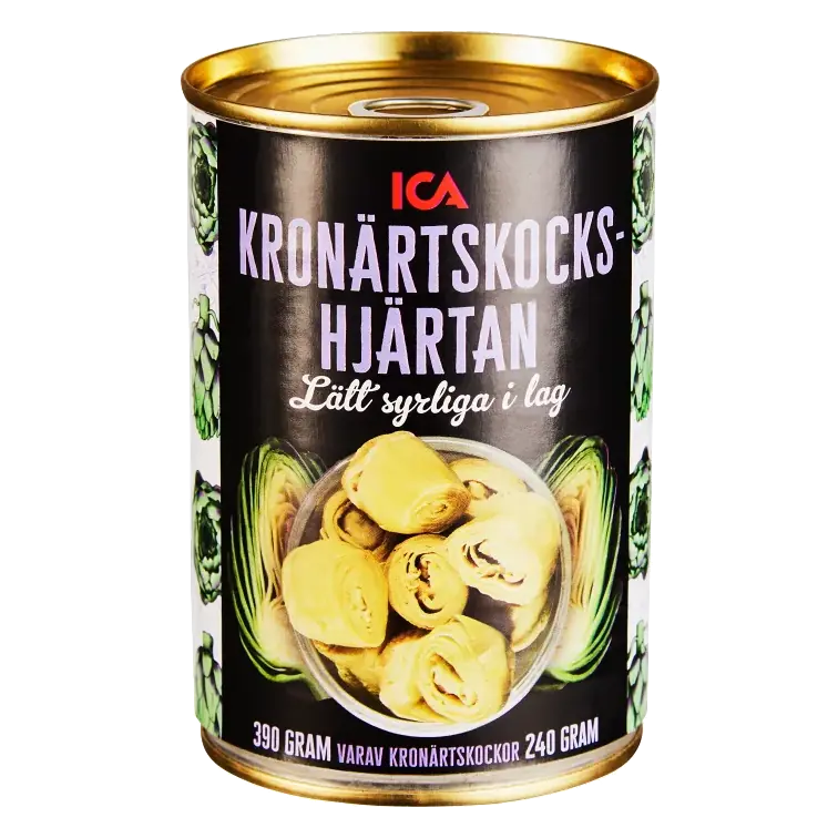 Kronärtskockshjärtan 390g