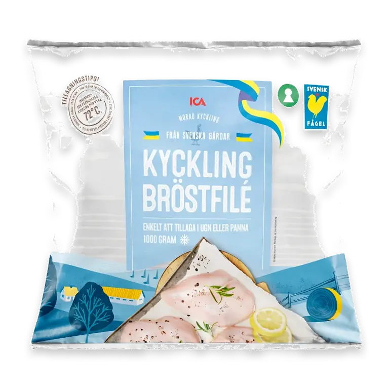 Kycklingbröstfile Fryst 1kg