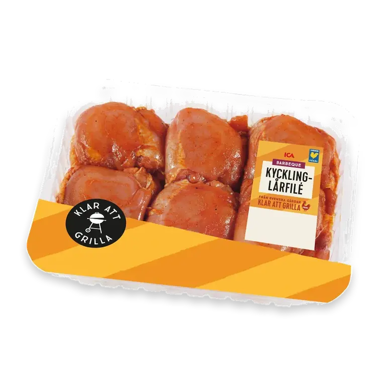 Kycklinglårfilé Färsk BBQ 700g