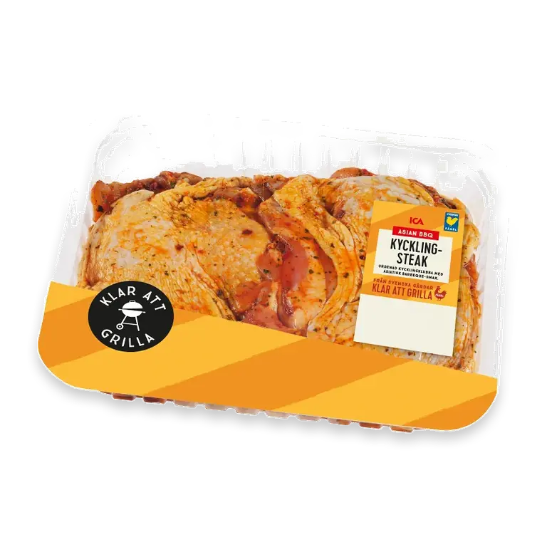 Kycklingsteak Färsk Asian BBQ 730g