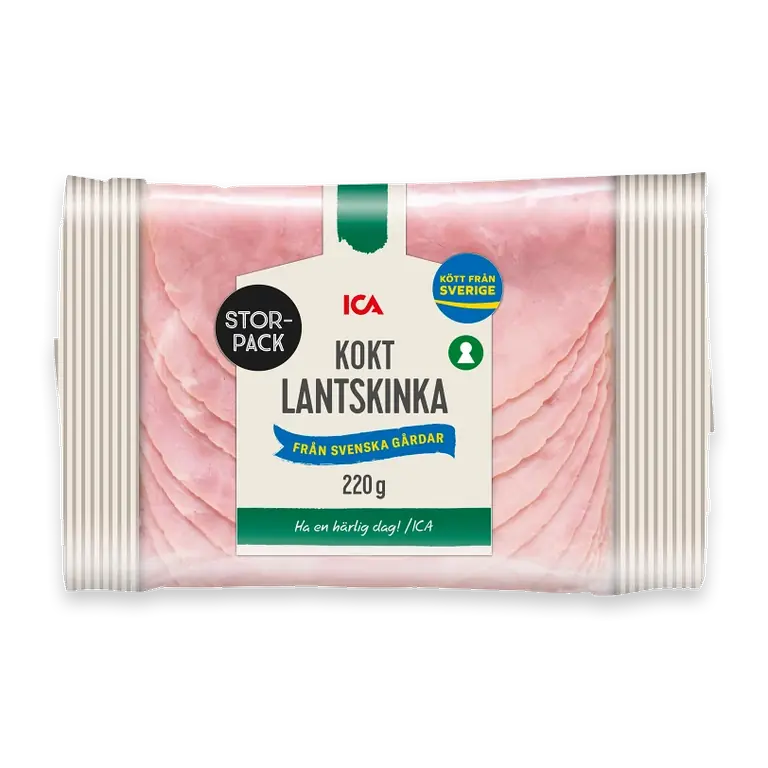 Lantskinka Kokt 220g