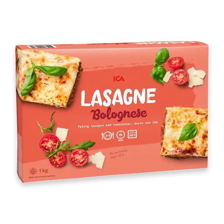 Lasagne bolognese 1kg