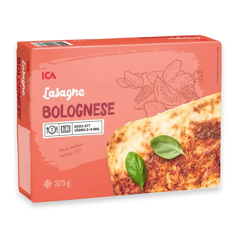 Lasagne bolognese 375g