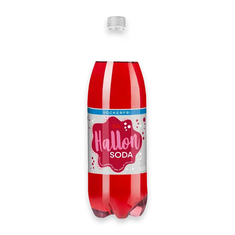ICA Hallonsoda Light