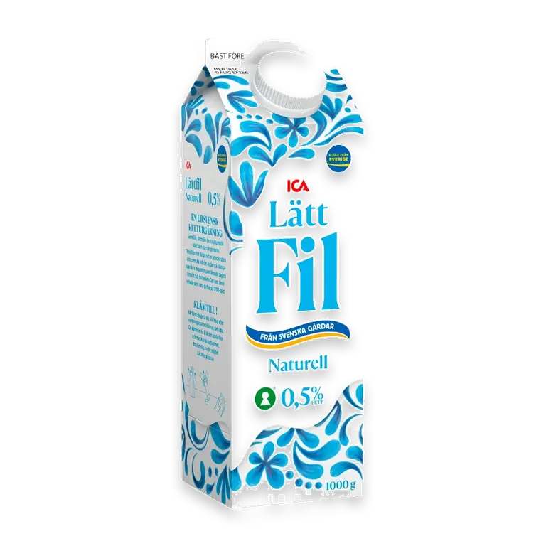 Lättfil Naturell 0,5% 1000g
