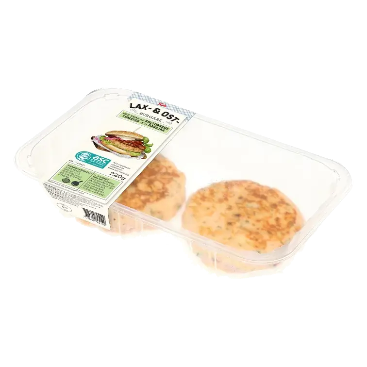 Lax & Ostburgare Färska 220g Miljömärkt