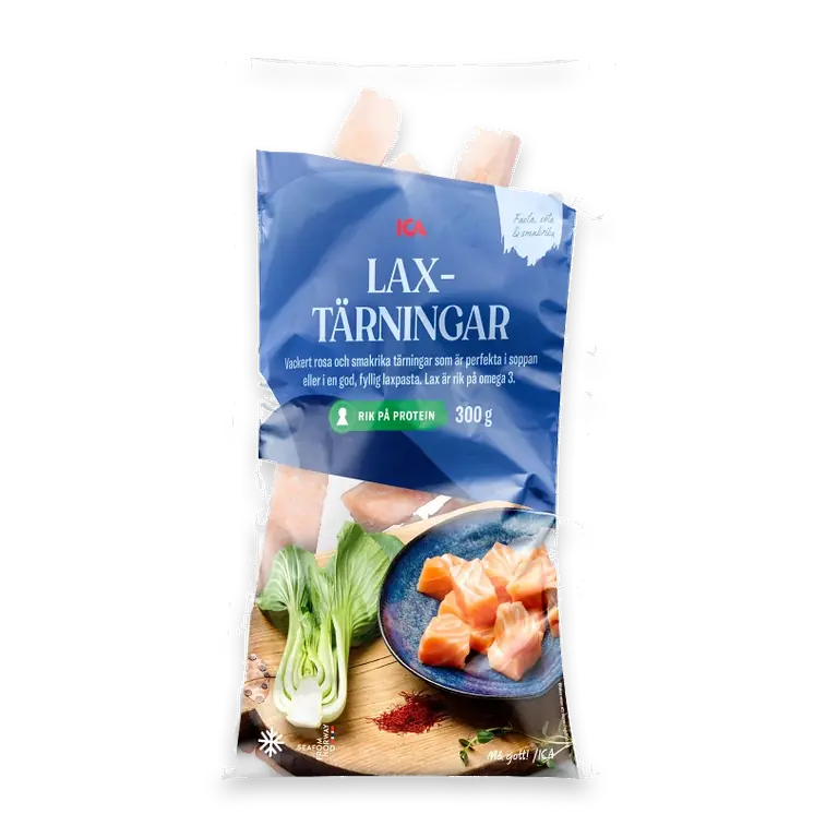 Laxtärningar Fryst 300g