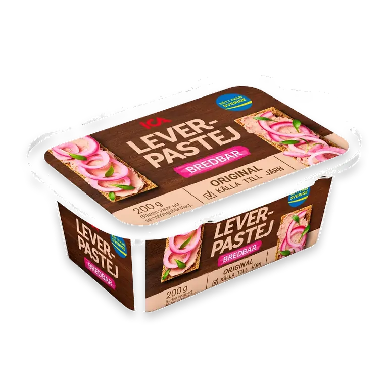 Leverpastej Original Bredbar 200g