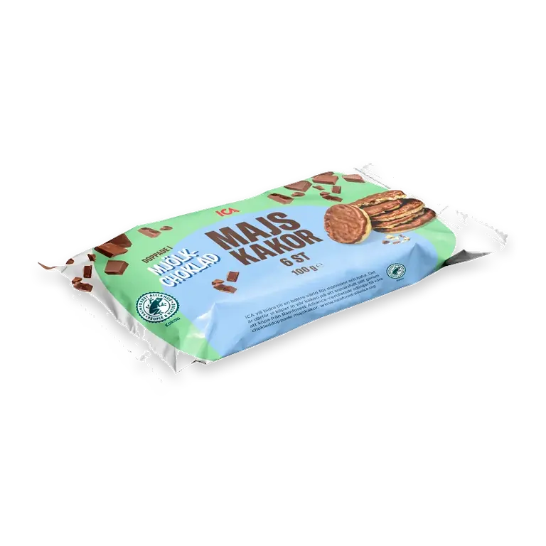 Majskakor chokladdoppade 100g