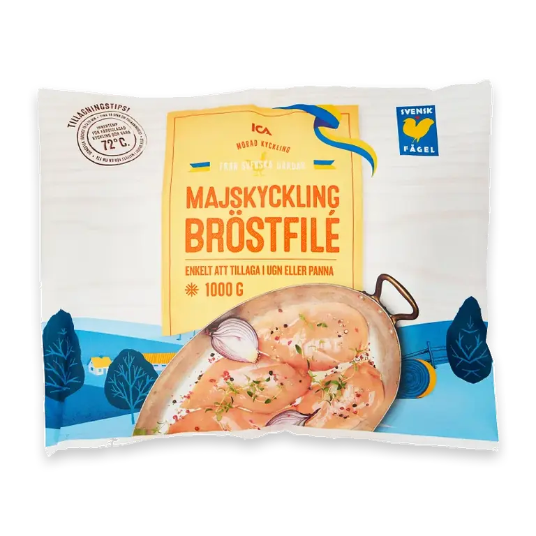 Majskycklingbröstfilé Fryst 1kg
