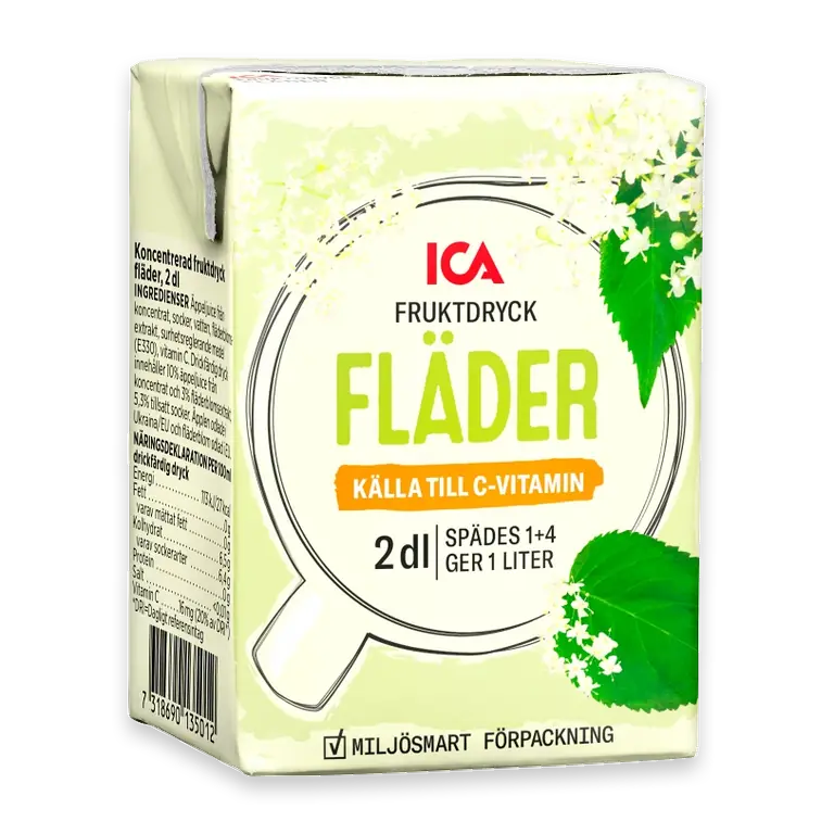 Måltidsdryck Fläder 2dl