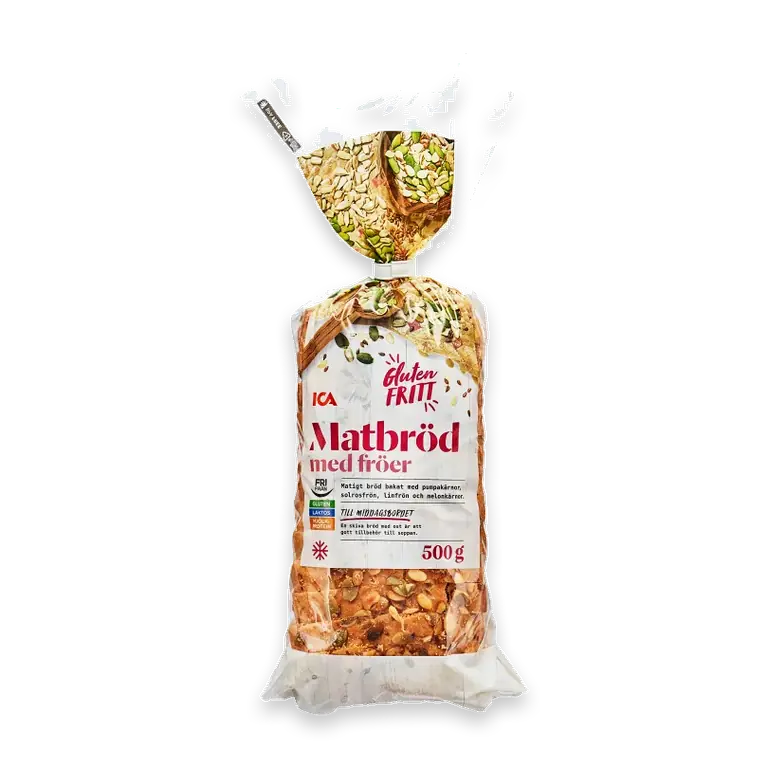 Matbröd med fröer 500 g
