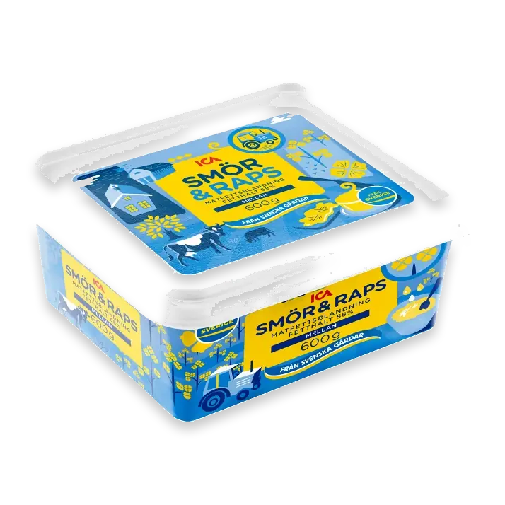 Matfett Smör & Raps Mellan 58% 600g