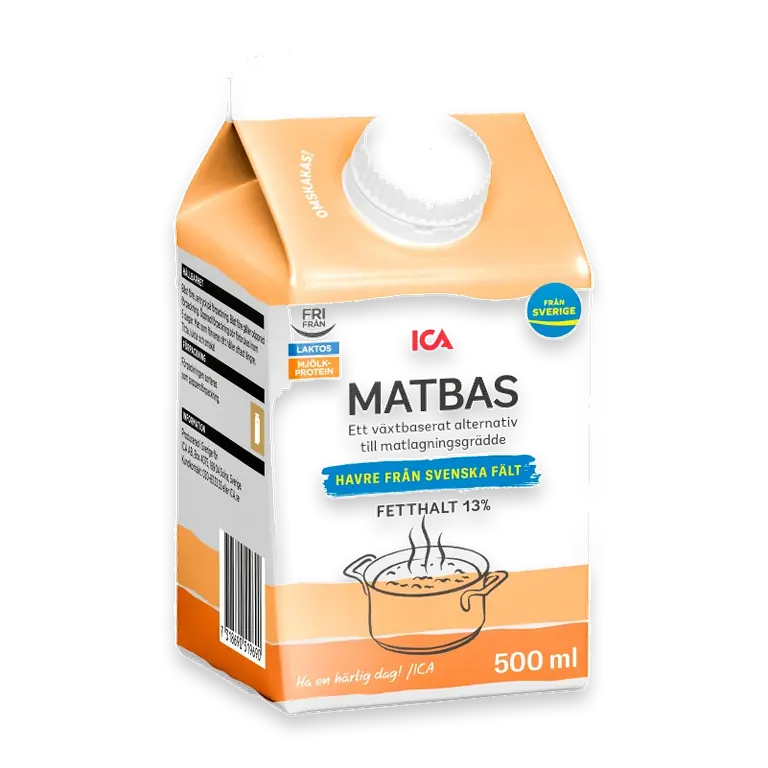 Matlagningsbas Havre 13% 500ml