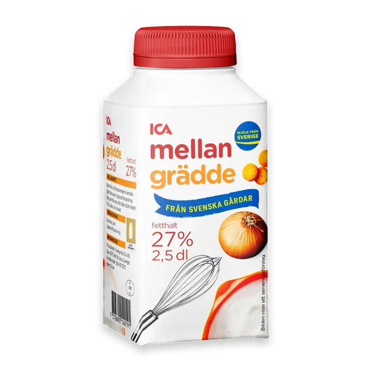 Mellangrädde 27% 2,5dl