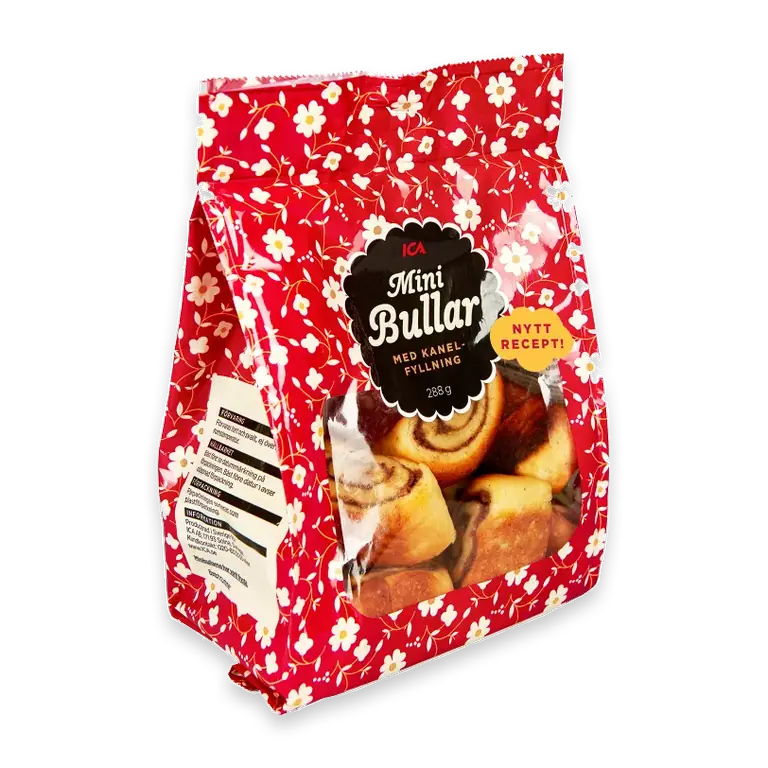 Minibullar med kanelfyllning 288g