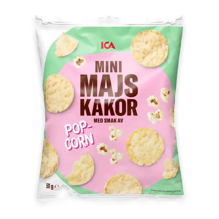 Minimajskakor popcorn 50g