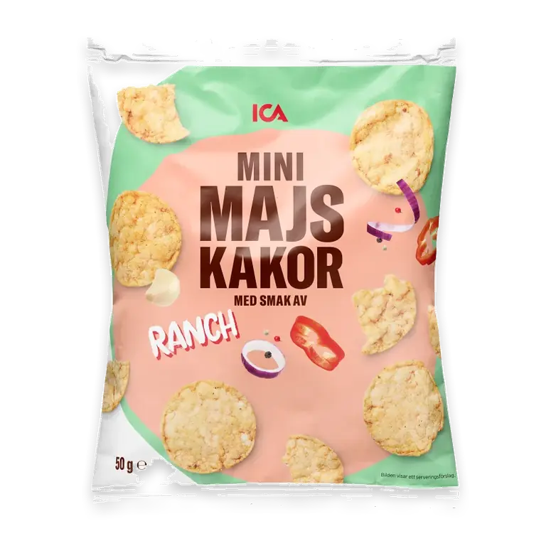 Minimajskakor Ranch 50g