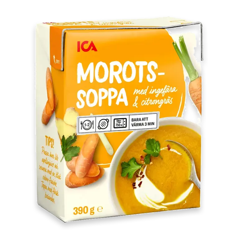 Morotsoppa Asiatisk 390g