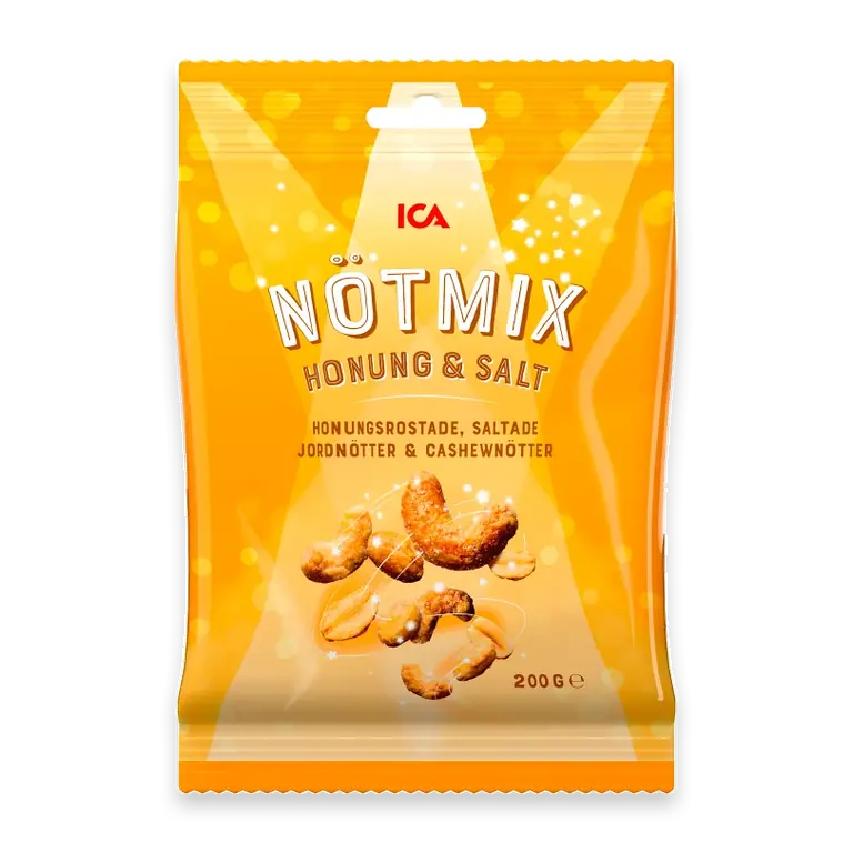 Nötmix Honung & Salt 200g