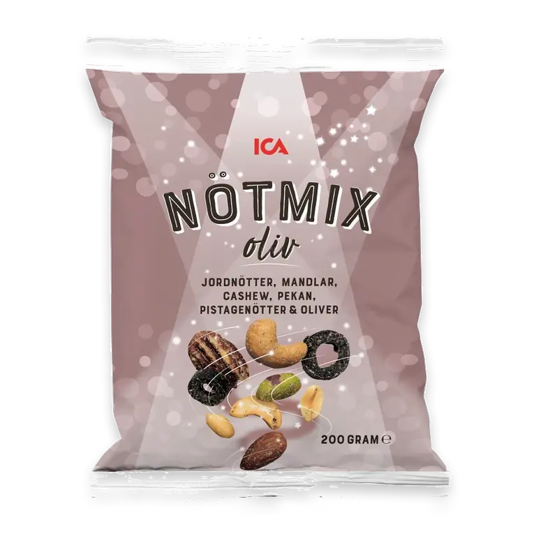 Nötmix med oliv 200g